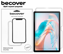 Купить - защитное стекло к планшету  Защитное стекло BeCover для Oscal Pad 13 10.1" (709616)