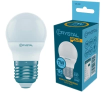 Купить - лампу  Лампа светодиодная CRYSTAL GOLD G45 7W PA Е27 4K (G45-020)