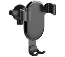 Купить - автомобильный держатель  Автодержатель СolorWay Metallic Gravity Holder (CW-CHG01-BK) черный