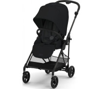 Купить - детскую коляску  Коляска прогулочная Cybex Melio Carbon Moon Black (с бампером) (522002639)