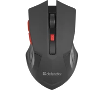 Купить - мышку для ноутбука  Мышь игровая Defender Accura MM-275 Wireless Red (52276)