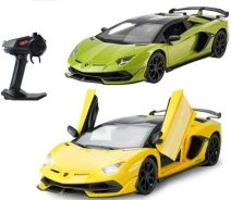 Купить - радиоуправляемую игрушку  Машинка на радиоуправлении Kool Speed ​​"Lamborghini" на батарейках оливковая/желтая (44,5x21,5x18,5 см) (DHTRC10578)15,5x14 см) (DHTRC10449)