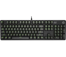 Купить - клавиатуру  Клавиатура игровая HP Pavilion Gaming 550 RGB 104key Red Hybrid USB Black (9LY71AA)
