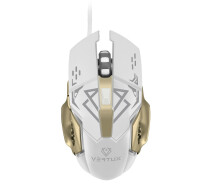 Купить - мышку для ноутбука  Мышь игровая Vertux Drago USB White (drago.white)