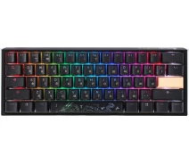 Купить - клавиатуру  Механическая клавиатура Ducky One 3 Mini Cherry MX Silent Red RGB Black UA (DKON2161ST-SUAPXCLAWSC1)