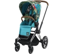 Купить - детскую коляску  Коляска прогулочная Cybex Priam by DJ Khaled We The Best шасси Chrome Brown (521002319/521003919)