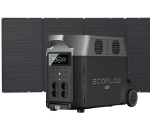 Купить - зарядную станцию  Комплект EcoFlow DELTA Pro + 400W Solar Panel