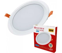 Купить - светильник потолочный  Потолочный светильник Electrum LEO M-18W 4000K 1440Lm (B-LD-1958)