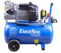 Купить - компрессор  Компрессор воздушный поршневой EnerSol ES-AC350-50-2 350 л/мин, 2.2 кВт