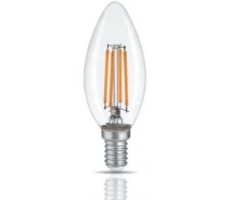 Купить - лампу  LED лампа TITANUM Filament C37 4W E14 4100K (TLFC3704144)