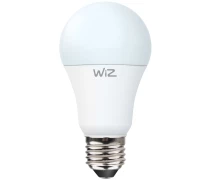 Купить - лампу  Лампа светодиодная WIZ SMART WiFi WiZ60 A60 E27 810lm 4000K 9W (WZE20026041)