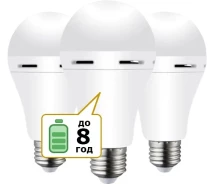 Купить - лампу  Лампа аккумуляторная САТА 9W 1200mAh CT-4229 6400K Е27 (3 шт)(59345)