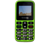 Купить - смартфон и мобильный телефон  Мобильный телефон Sigma mobile Comfort 50 HIT green