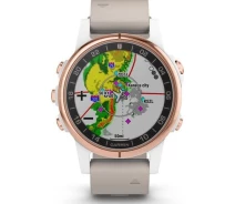 Купить - смарт-часы  Смарт-часы Garmin D2 Delta S Aviator Watch with Beige Leather Band (010-01987-30)