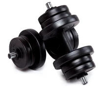 Купить - гантели  Гантели наборные Fit-On Chrome 2x11кг