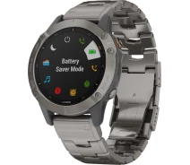 Купить - смарт-часы  Смарт-часы Garmin Fenix 6 - Titanium with Vented Titanium Bracelet