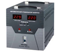 Купить - стабилизатор напряжения  Стабилизатор напряжения Gemix 7000 Вт (GDX-10000)