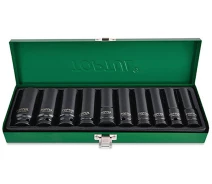 Купить - головку, наборы головок  Набор головок Toptul 1/2" 7/16-1" 10ед.(GEAD1002)