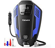Купить - автокомпрессор  Автокомпресор GEMIX Model E black-blue