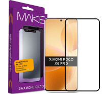 Купить - защитное стекло для смартфона  Защитное стекло MAKE FC FG черное для Poco X6 Pro