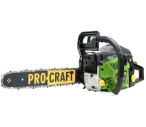 Купить - цепную пилу  Бензопила Procraft GS50/2 (2 шина, 2 цепь - 40, 45)(600502)