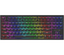 Купить - клавиатуру  Клавиатура игровая HATOR Skyfall 2 TKL PRO orange (HTK-750) black