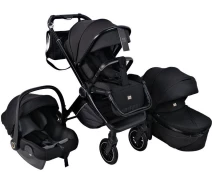 Купить - детскую коляску  Универсальная коляска 3 в 1 525 Baby Black (001012268990)