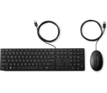 Купить - клавиатуру  Комплект 2в1 HP Wired Desktop 320MK Mouse and Keyboard (9SR36AA) (клавиатура + мышь)