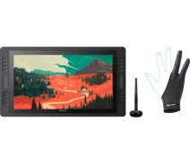 Купить - графический планшет  Графический планшет Huion Kamvas Pro 20 (2019) + перчатка