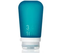 Купить - ёмкость для путешествий  Силиконовая бутылочка Humangear GoToob+ Large teal (022.0031)