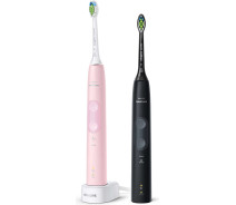 Купить - зубную щетку  Звуковая электрическая зубная щетка PHILIPS ProtectiveClean 4500 HX6830/35