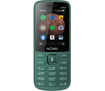 Купить - смартфон и мобильный телефон  Nomi i2403 Dark Green (зеленый)