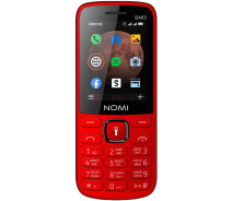 Купить - смартфон и мобильный телефон  Мобильный телефон Nomi i2403 Red (красный)