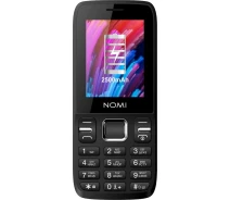 Купить - смартфон и мобильный телефон  Мобильный телефон Nomi i2430 Black (Черный)