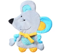 Купить - большую мягкую игрушку  Игрушка-обнимашка BabyOno Мышонок Кирстин (445)