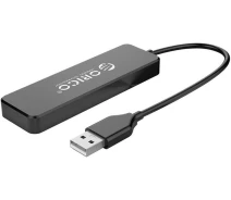 Купить - кардридер  USB-хаб Orico FL01-BK-BP USB 2.0 4 порта (CA913237)