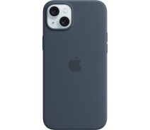 Купить - чехол для смартфона  Чехол Apple Silicone Case with MagSafe Storm Blue MT123ZM/A для iPhone 15 Plus