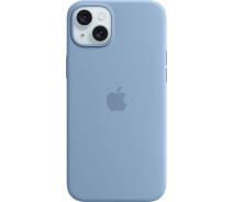 Купить - чехол для смартфона  Чехол Apple Silicone Case with MagSafe Winter Blue MT193ZM/A для iPhone 15 Plus