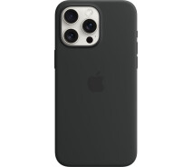 Купить - чехол для смартфона  Чехол Apple Silicone Case with MagSafe Black MT1M3ZM/A для iPhone 15 Pro Max
