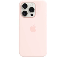 Купить - чехол для смартфона  Чехол Apple Silicone Case with MagSafe Light Pink MT1F3ZM/A для iPhone 15 Pro