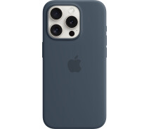 Купить - чехол для смартфона  Чехол Apple Silicone Case with MagSafe Storm Blue MT1D3ZM/A для iPhone 15 Pro