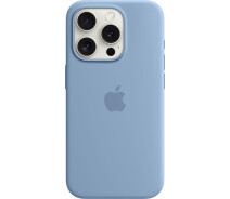 Купить - чехол для смартфона  Чехол Apple Silicone Case with MagSafe Winter Blue MT1L3ZM/A для iPhone 15 Pro