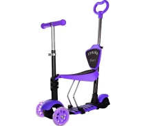 Купить - самоката  Самокат 5 в 1 iTrike Maxi JR 3-026-B-1 (violet)