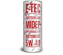 Купить - моторное масло  Масло моторное EVO 5w-40 E-TEC, 1л