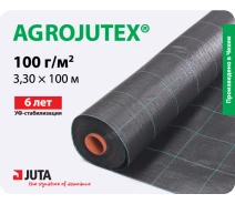 Купить - агроволокно  Агроткань Agrojutex 100 (рулон 3,3х100)