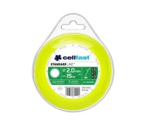 Купить - расходный материал для мотокос  Леска для триммера Cellfast круглая 2,0мм/15м (35-003)