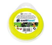Купить - расходный материал для мотокос  Леска для триммера Cellfast квадратная 2,4мм/15м (35-013)