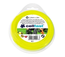 Купить - расходный материал для мотокос  Леска для триммера Cellfast звезда 2,4мм/15м (35-021)