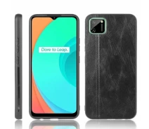 Купить - чехол для смартфона  Защитный чехол UniCase Leather Series для Realme C11 - Black