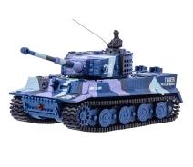 Купить - радиоуправляемую игрушку  Танк микро р/у 1:72 Tiger со звуком (хаки синий)